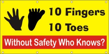 10 Fingers 10 Toes Banner