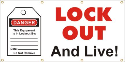 Lock Out And Live Banner
