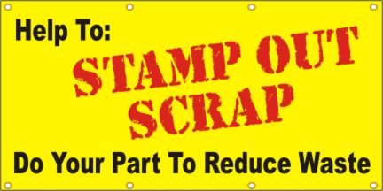 Stamp Out Scrap Banner