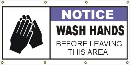 Wash Hands Banner