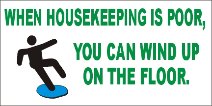 When Housekeeping is Poor Banner