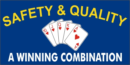 Safety & Quality Banner