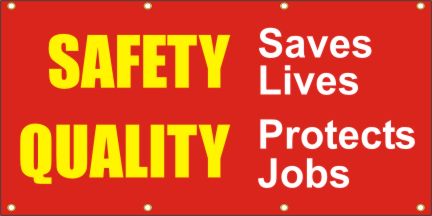 Safety Saves Lives Banner